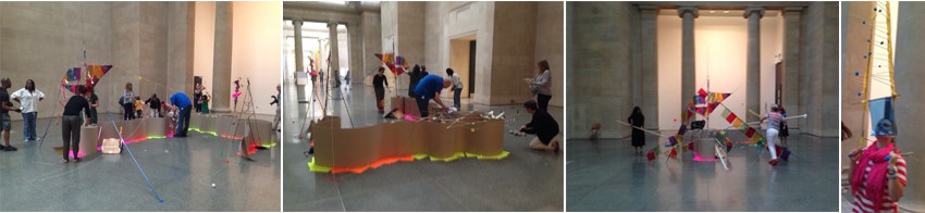 Flocking: Non-verbal tactics for collaboration